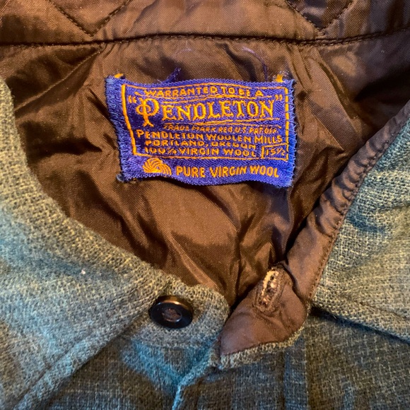 Pendleton 100% Virgin Wool (M) 15 1/2 - Picture 2 of 7